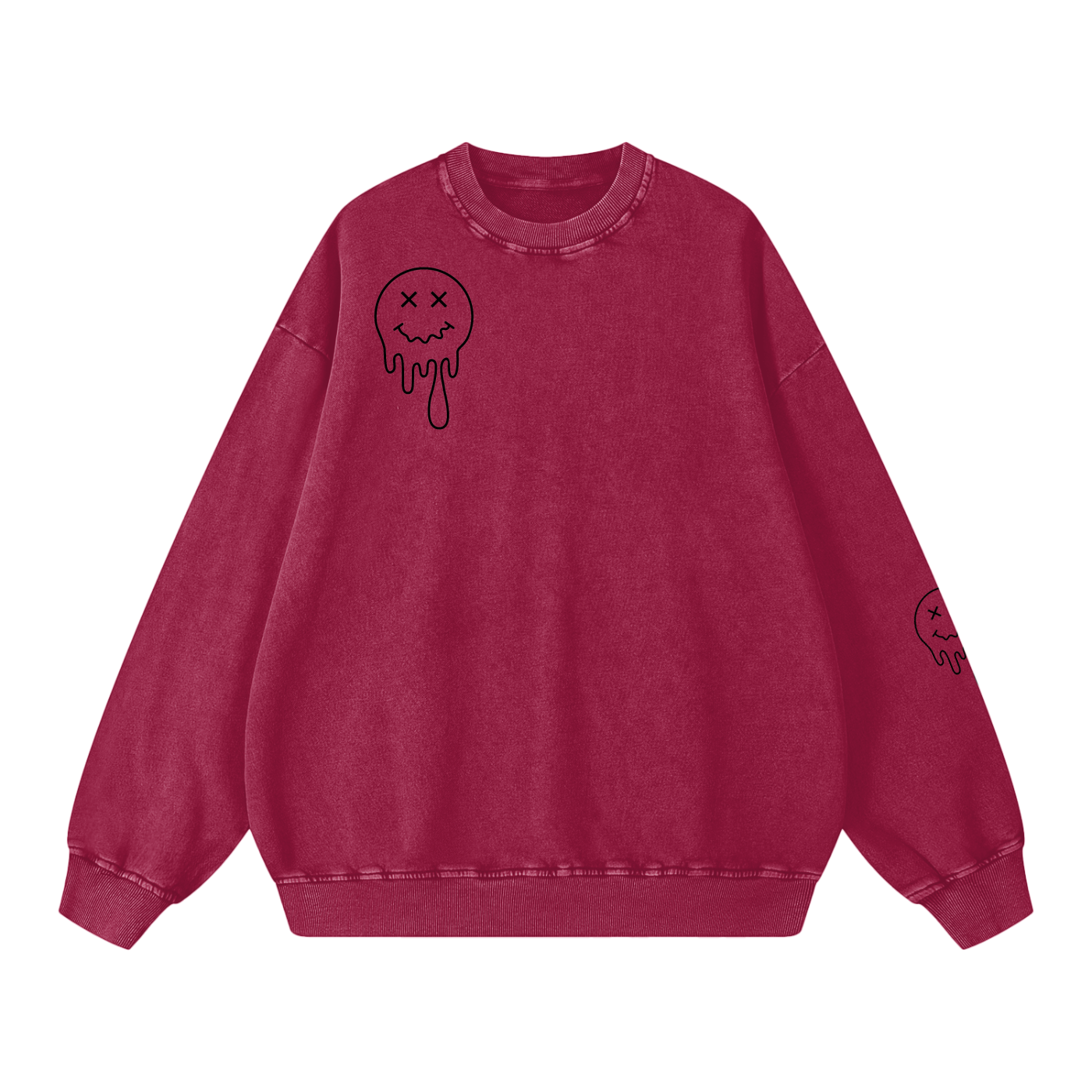 Snow Washed Oversized Sweatshirt