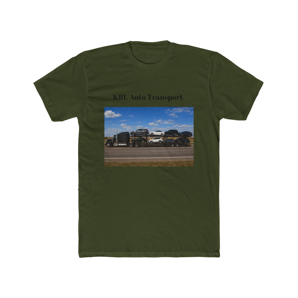 KBL Auto Transport T‑Shirt — Car Shipping Service Tee (Call/Text Info on Back)
