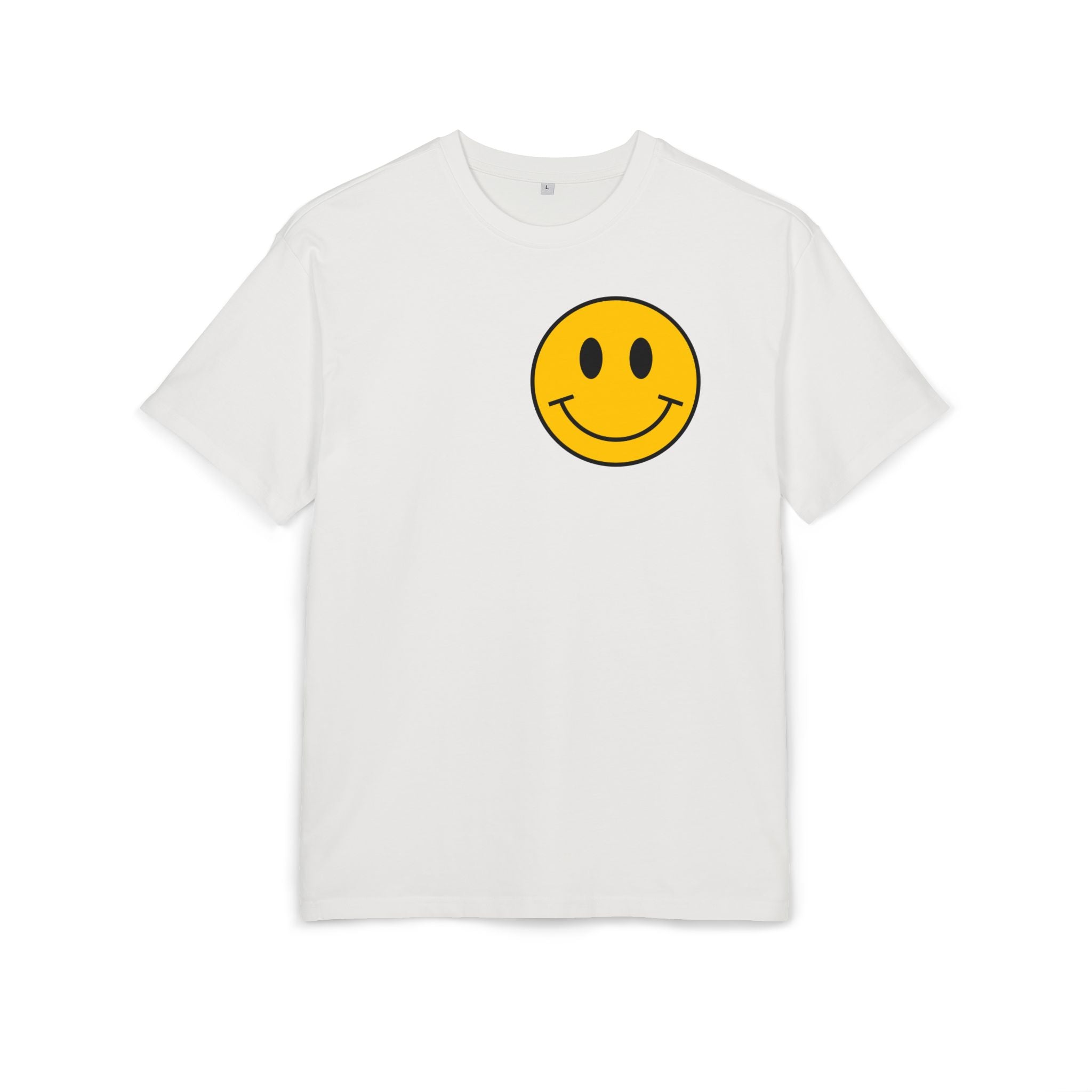 Oversize Tee — Smile Front & “My Partner Thinks They’re The Boss That’s Cute” Back