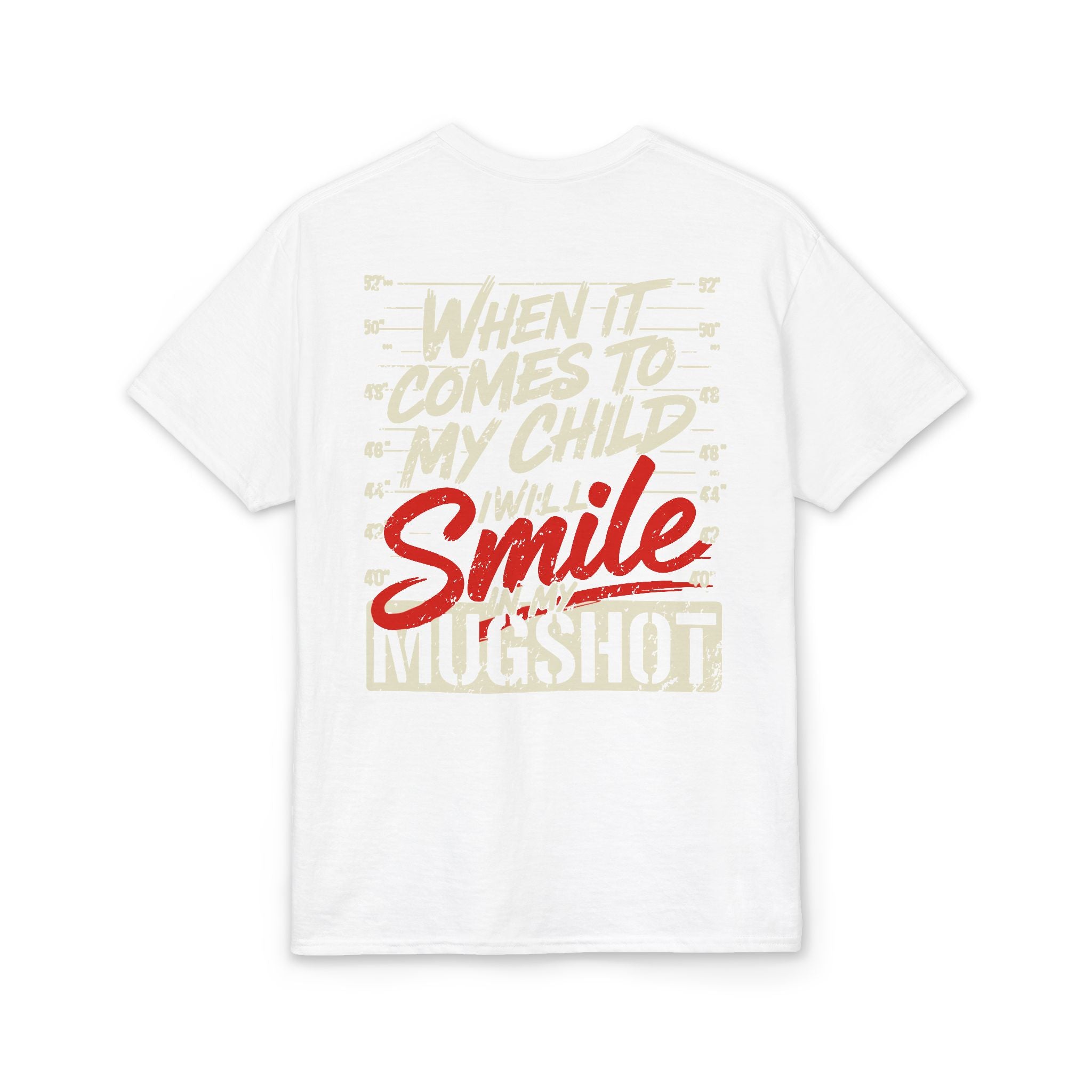Smiley Drip T-Shirt — 'When It Comes To My Child Smile' Graphic Tee