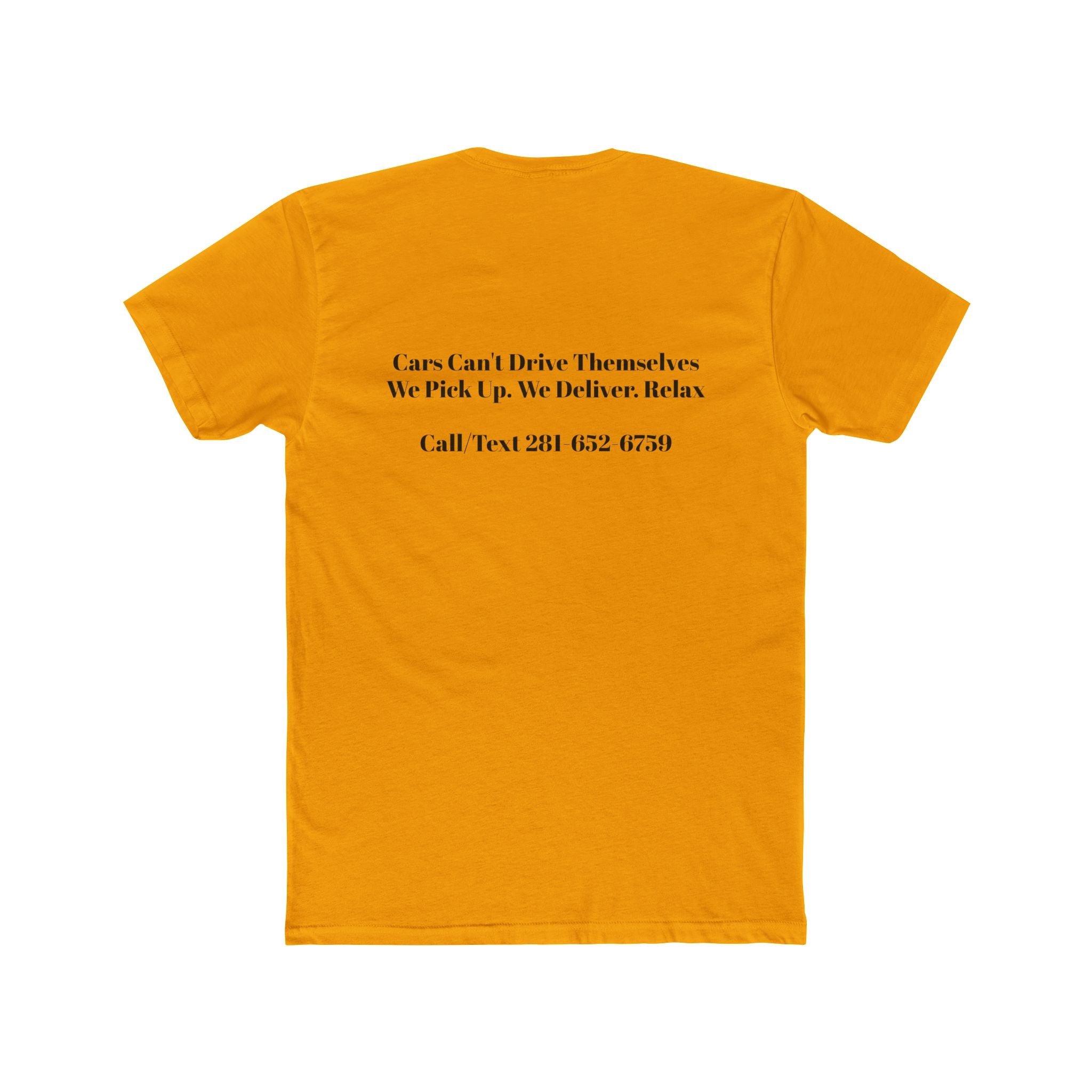 KBL Auto Transport T‑Shirt — Car Shipping Service Tee (Call/Text Info on Back)