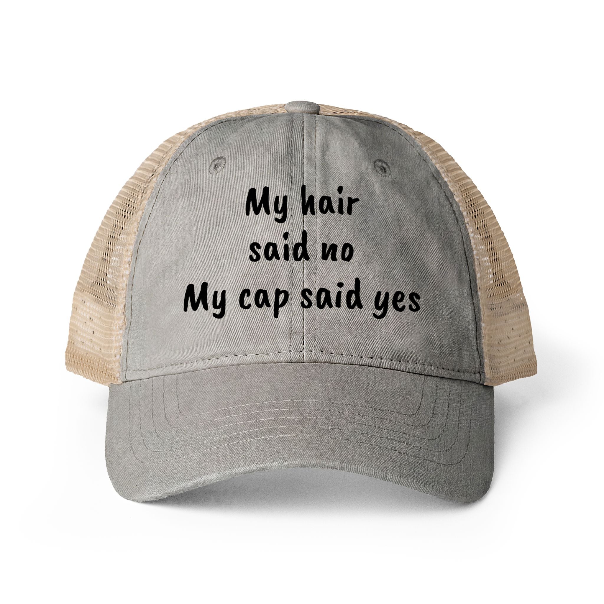Women's Washed Mesh-Back Cap