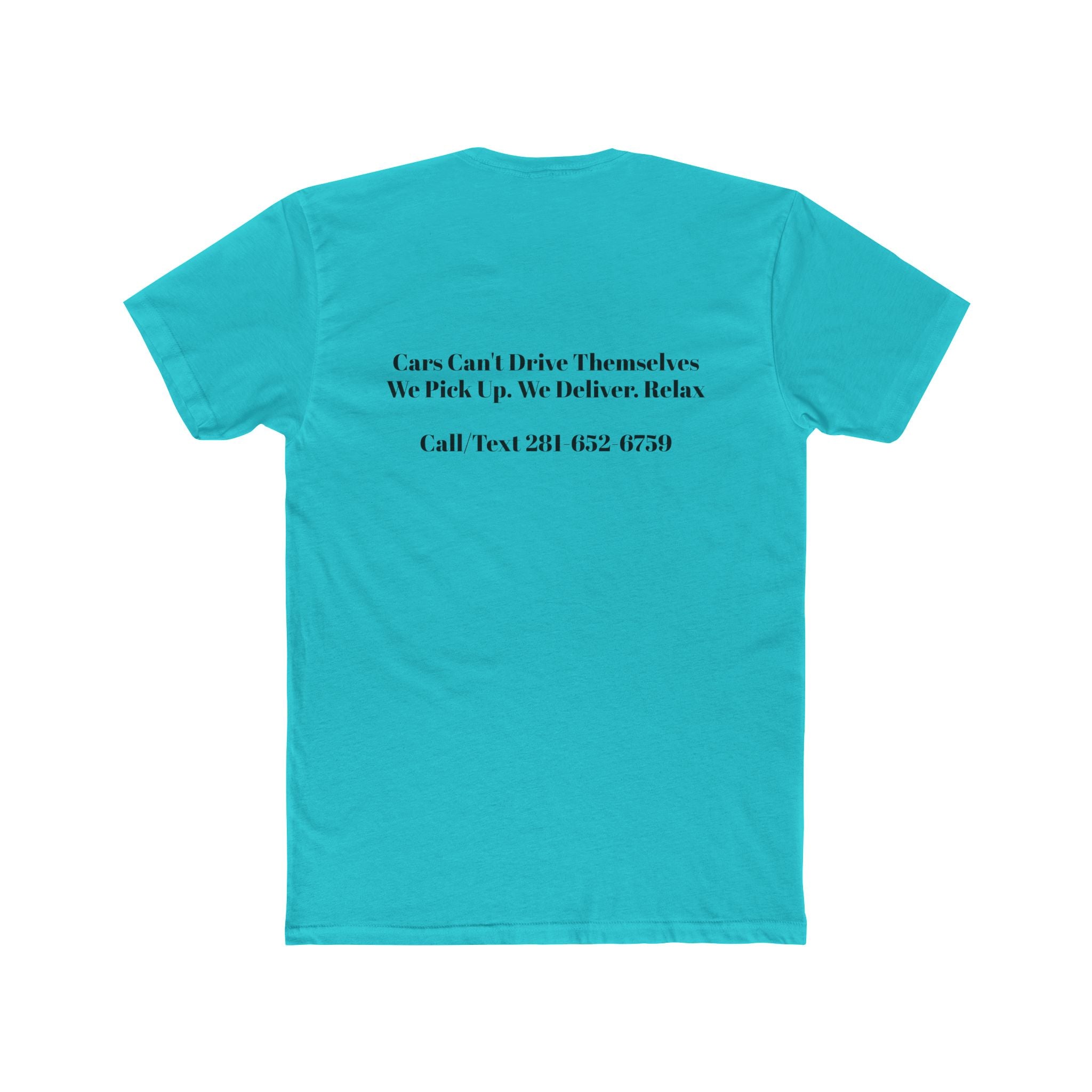 KBL Auto Transport T‑Shirt — Car Shipping Service Tee (Call/Text Info on Back)