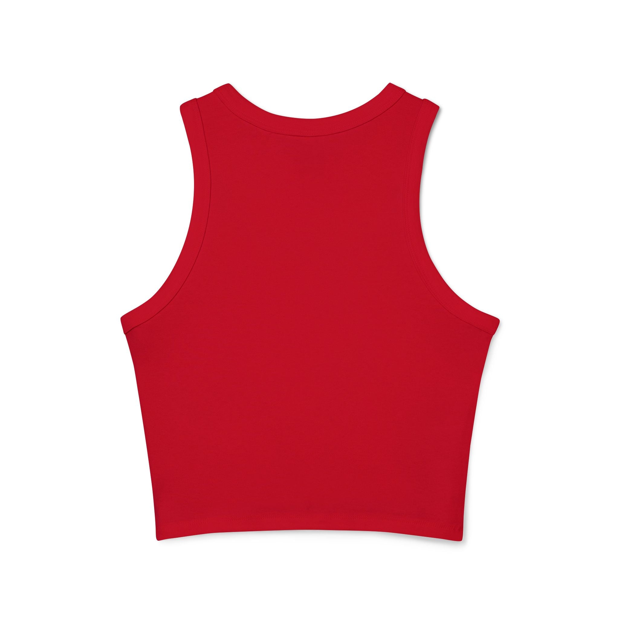 Adulting Is a Scam Racer Tank Top — Women's Cute Graphic Crop Tank