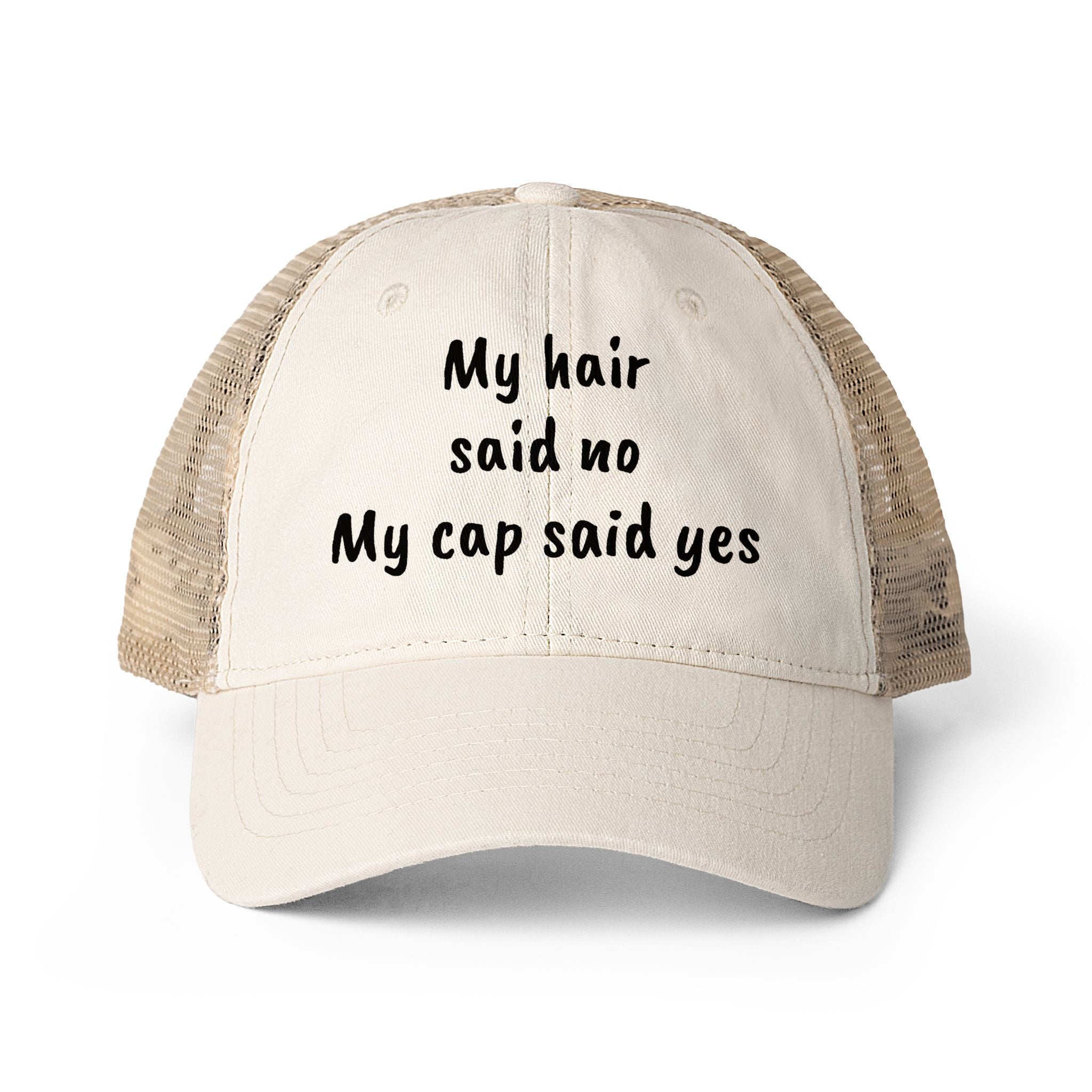 Women's Washed Mesh-Back Cap