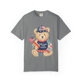 Patriotic Teddy Bear T-Shirt — "250 Years of Freedom" Graphic