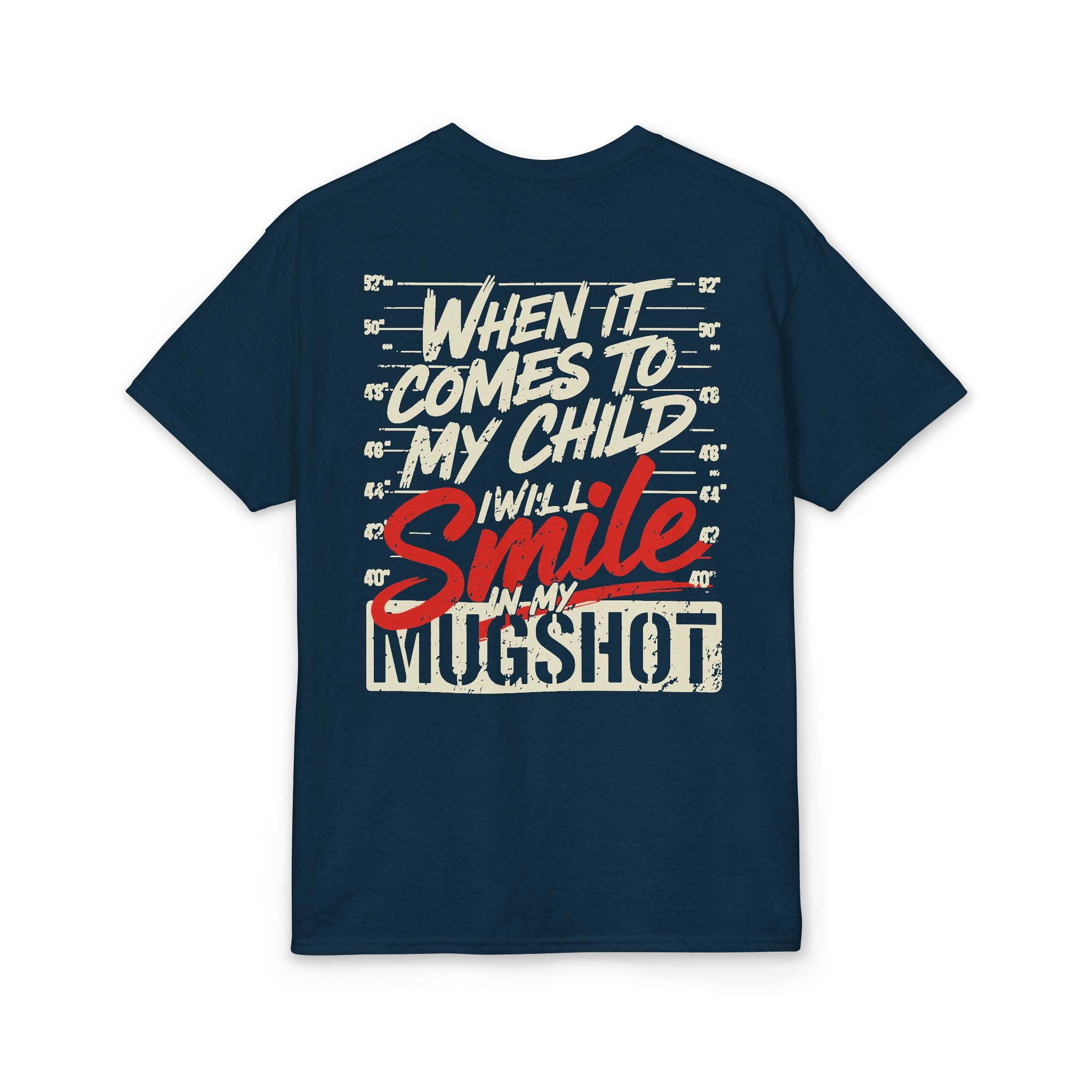 Smiley Drip T-Shirt — 'When It Comes To My Child Smile' Graphic Tee