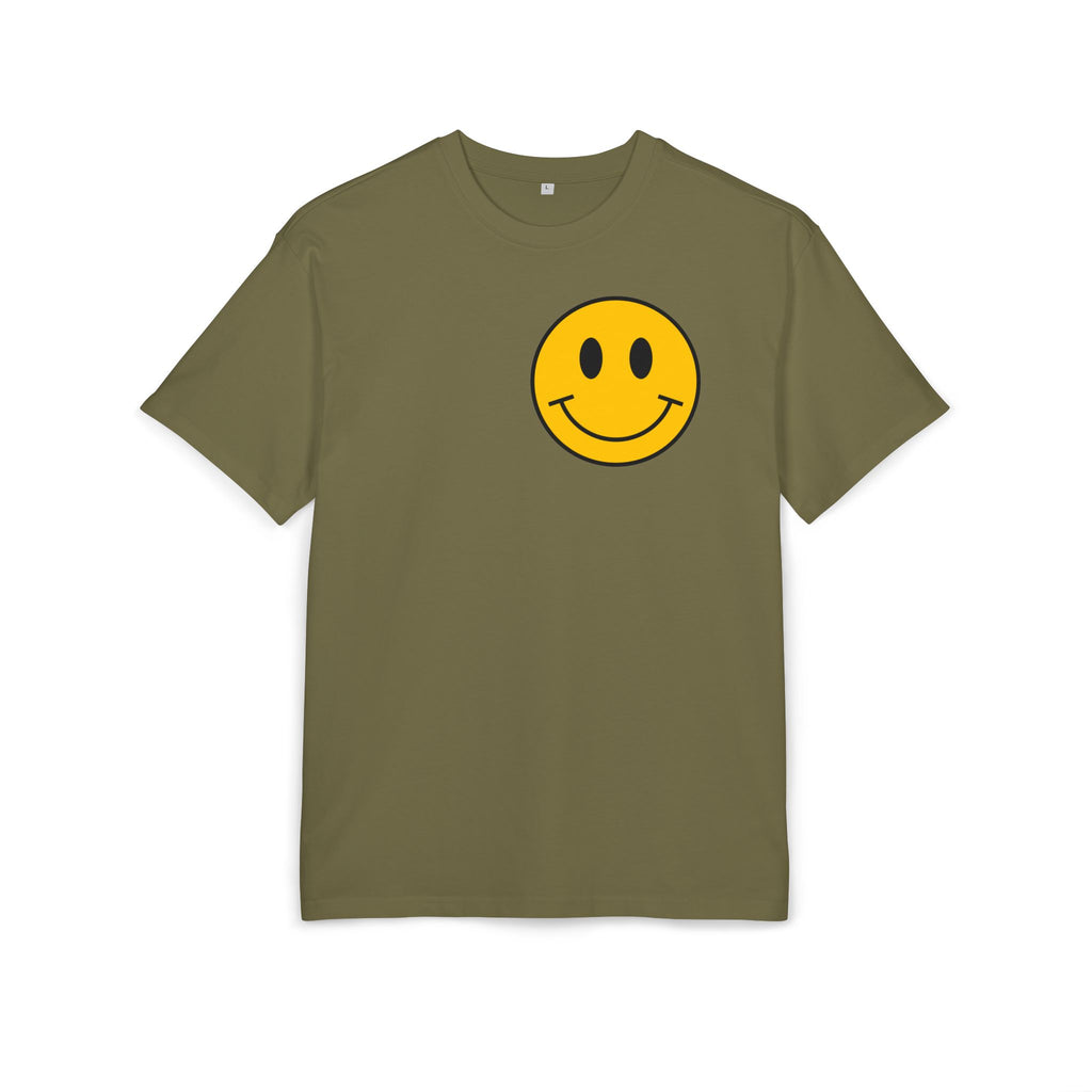 Oversize Tee — Smile Front & “My Partner Thinks They’re The Boss That’s Cute” Back