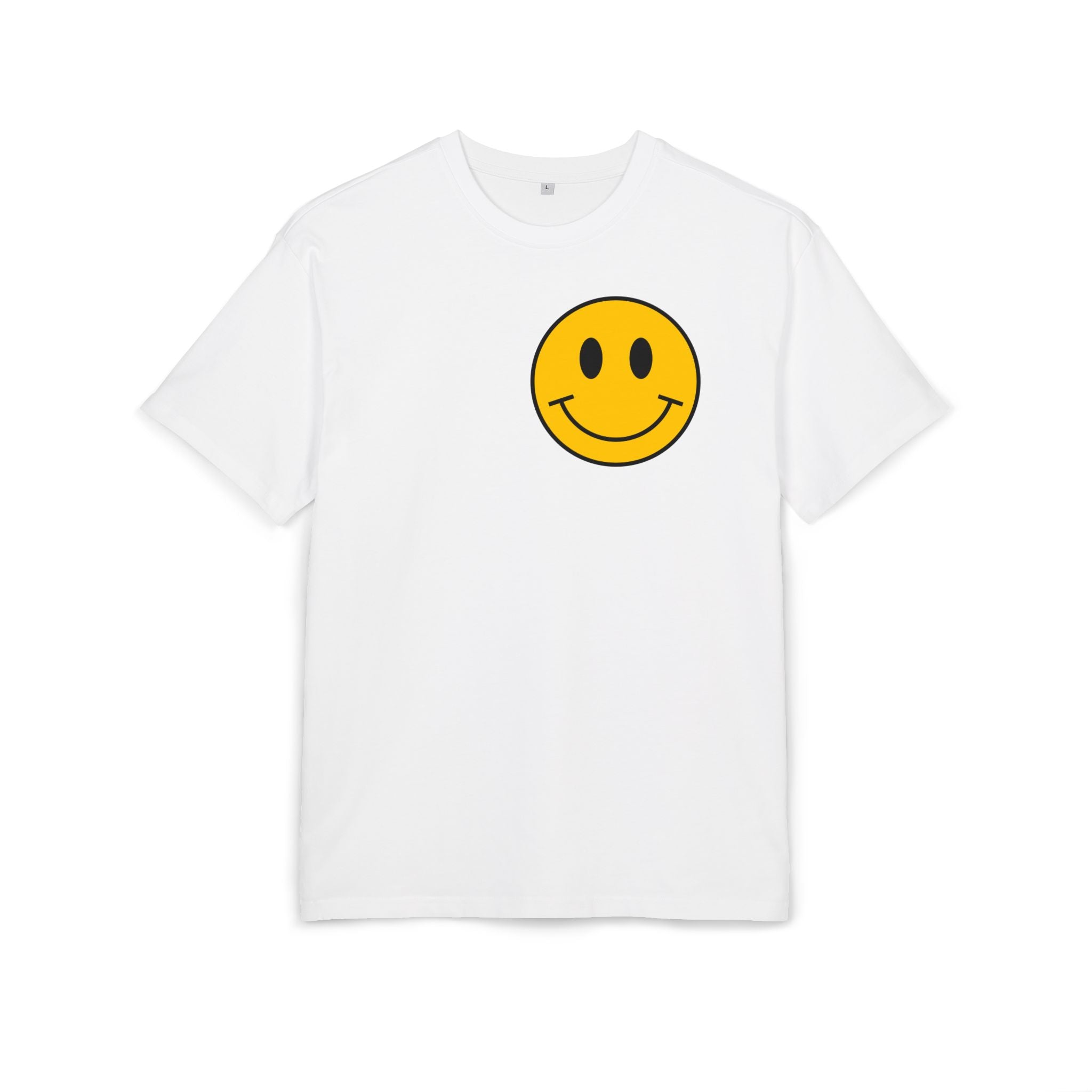 Oversize Tee — Smile Front & “My Partner Thinks They’re The Boss That’s Cute” Back