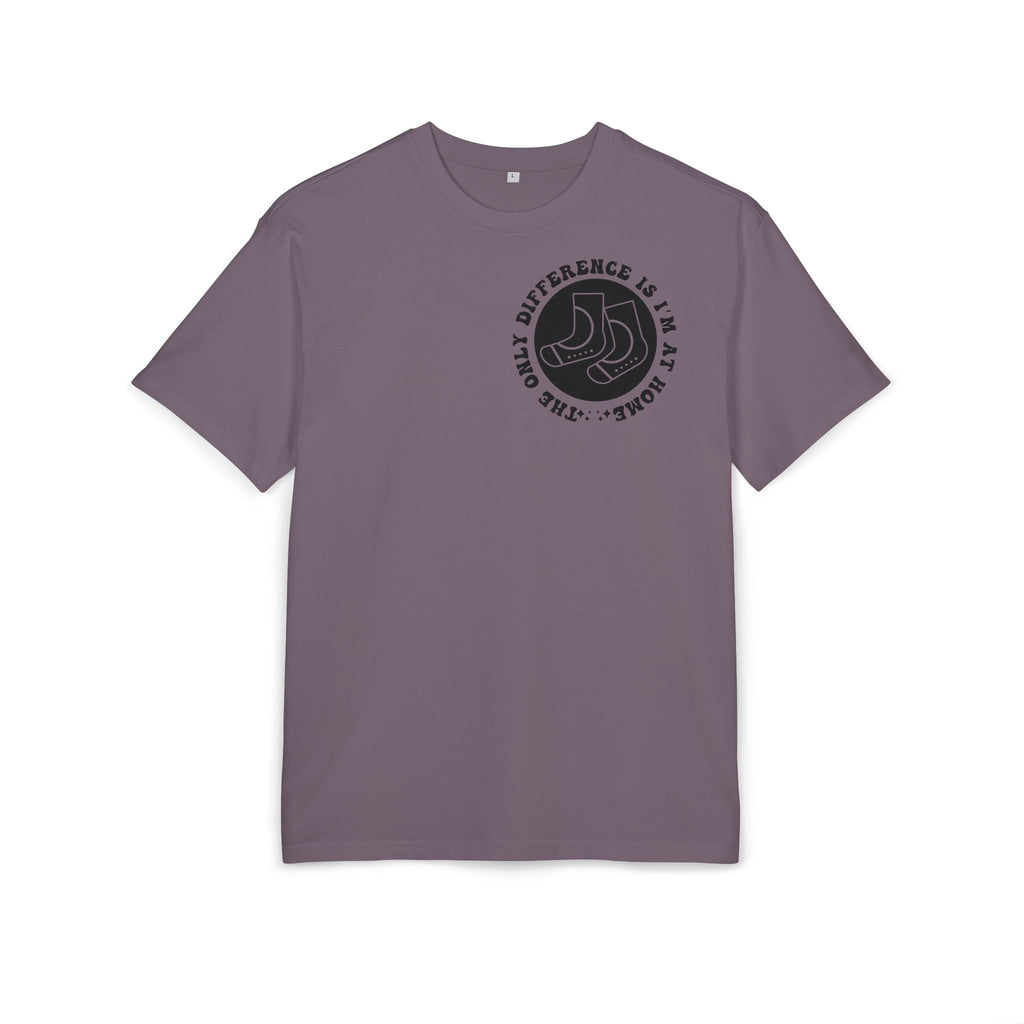Oversized Graphic Tee — “Please Don’t Argue With Me…Patient” Retro Psychedelic Quote