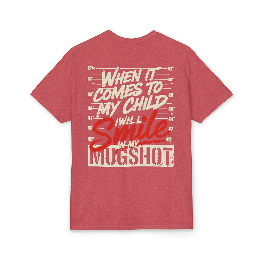 Smiley Drip T-Shirt — 'When It Comes To My Child Smile' Graphic Tee