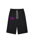 Relaxed Drawstring Three-quarter Sweatpants