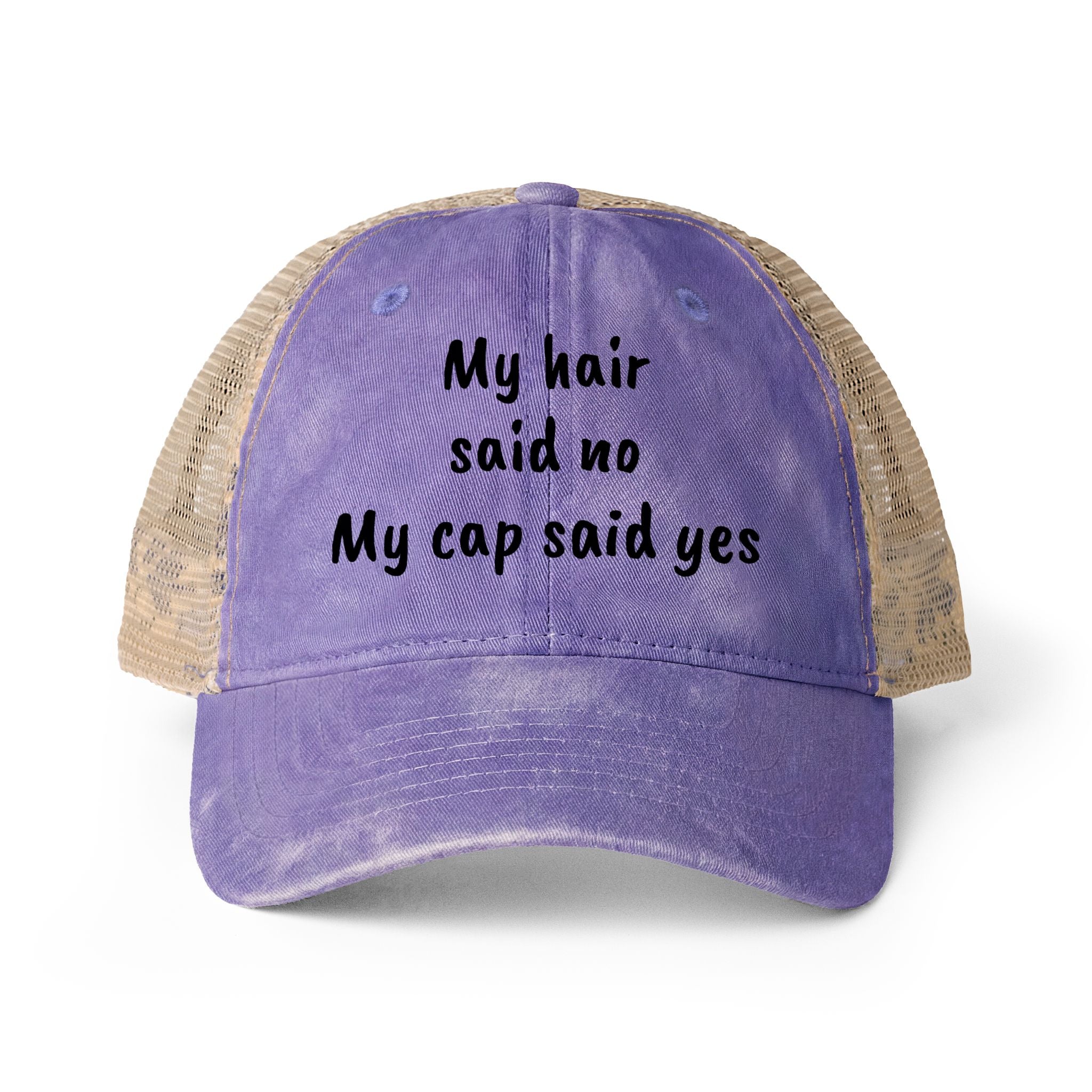 Women's Washed Mesh-Back Cap