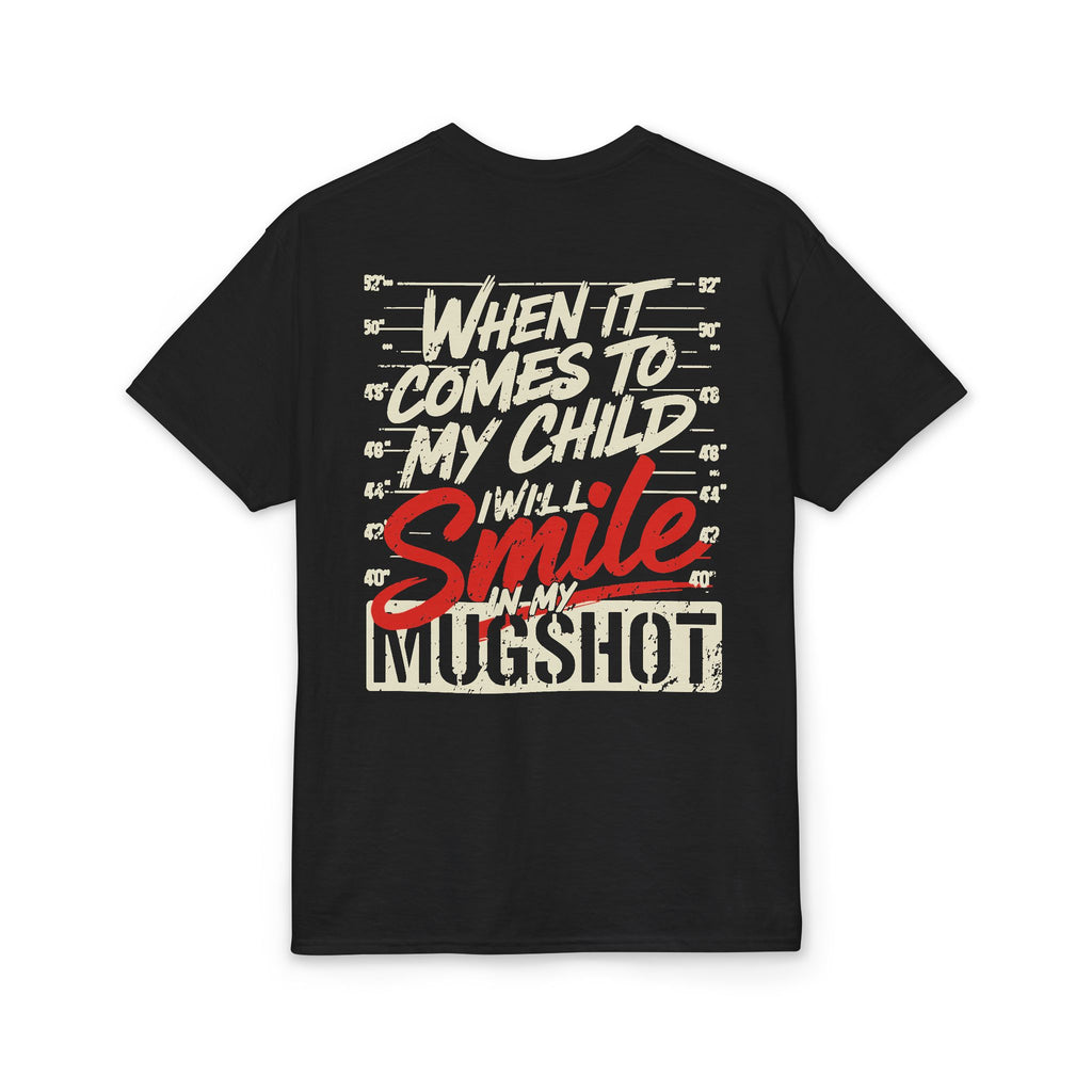 Smiley Drip T-Shirt — 'When It Comes To My Child Smile' Graphic Tee