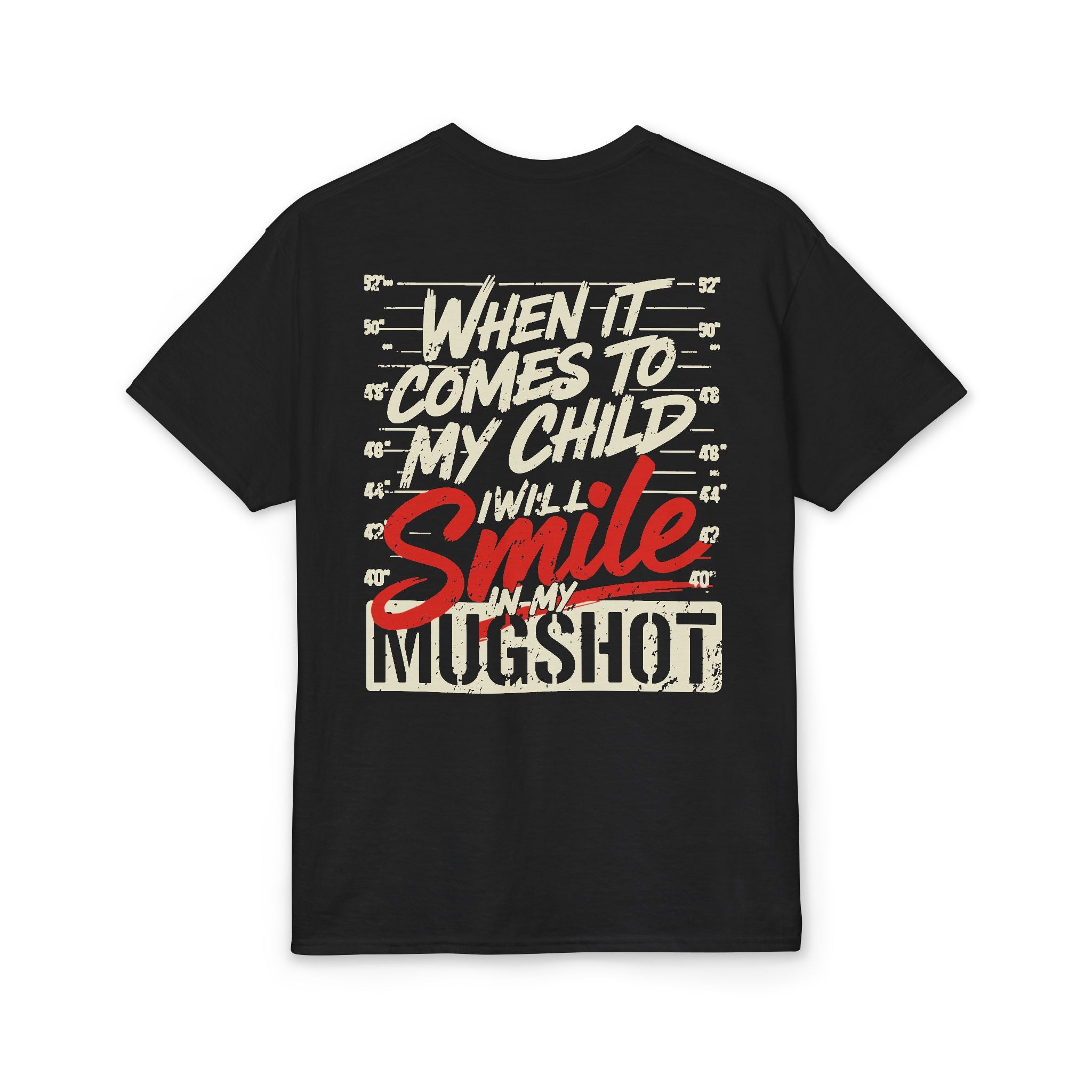 Smiley Drip T-Shirt — 'When It Comes To My Child Smile' Graphic Tee