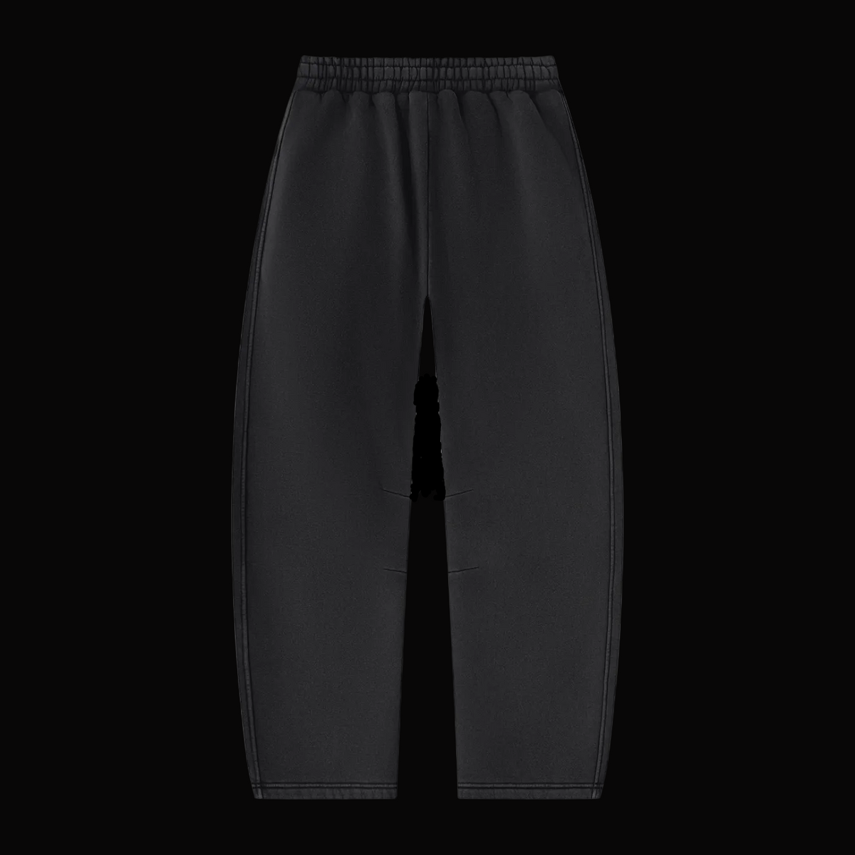 Unisex Vintage Wash Barrel Leg Fleece Sweatpants