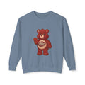 Dr Pepper Bear Crewneck Sweatshirt — "Just A Girl Who Loves Dr Pepper" Graphic