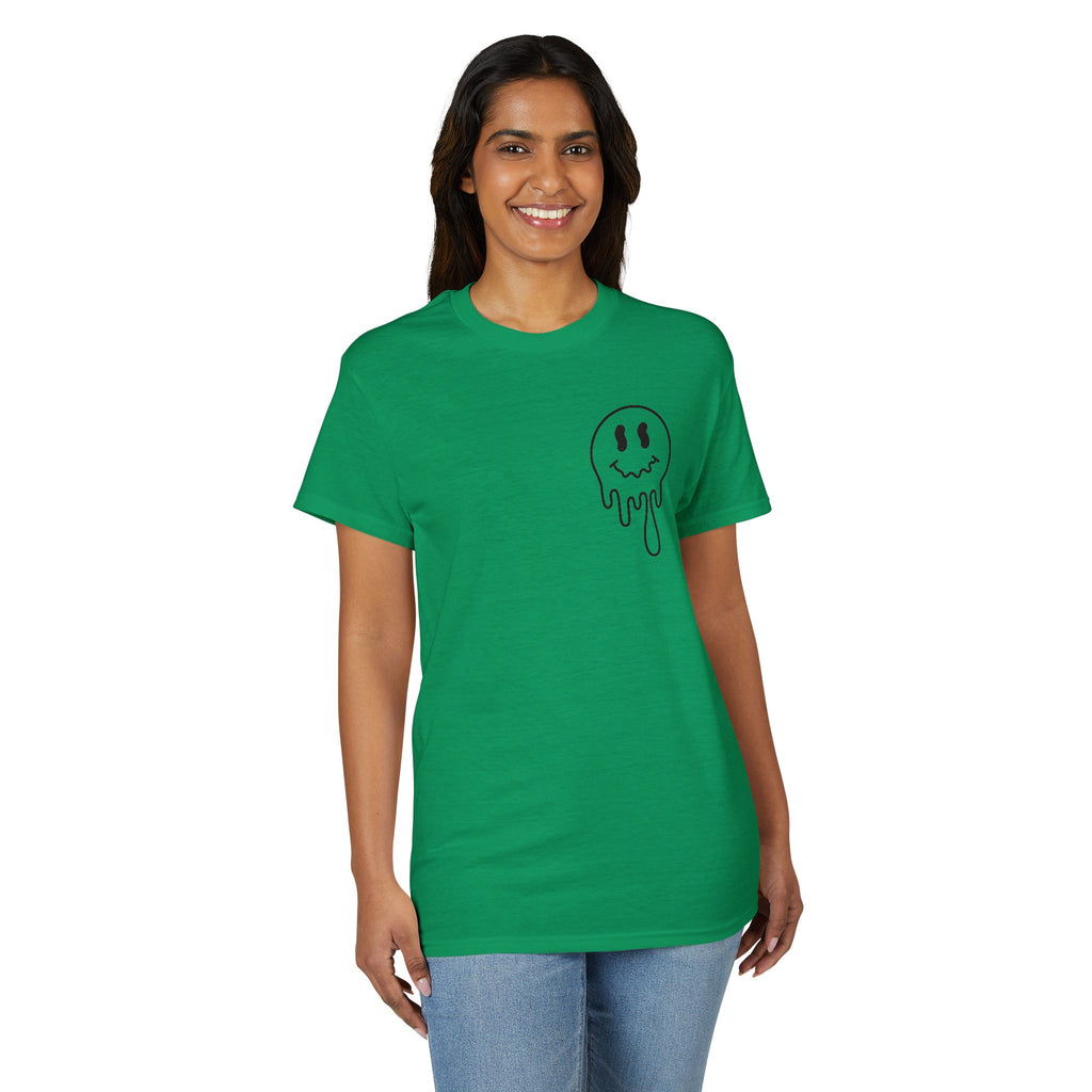 Smiley Drip T-Shirt — 'When It Comes To My Child Smile' Graphic Tee