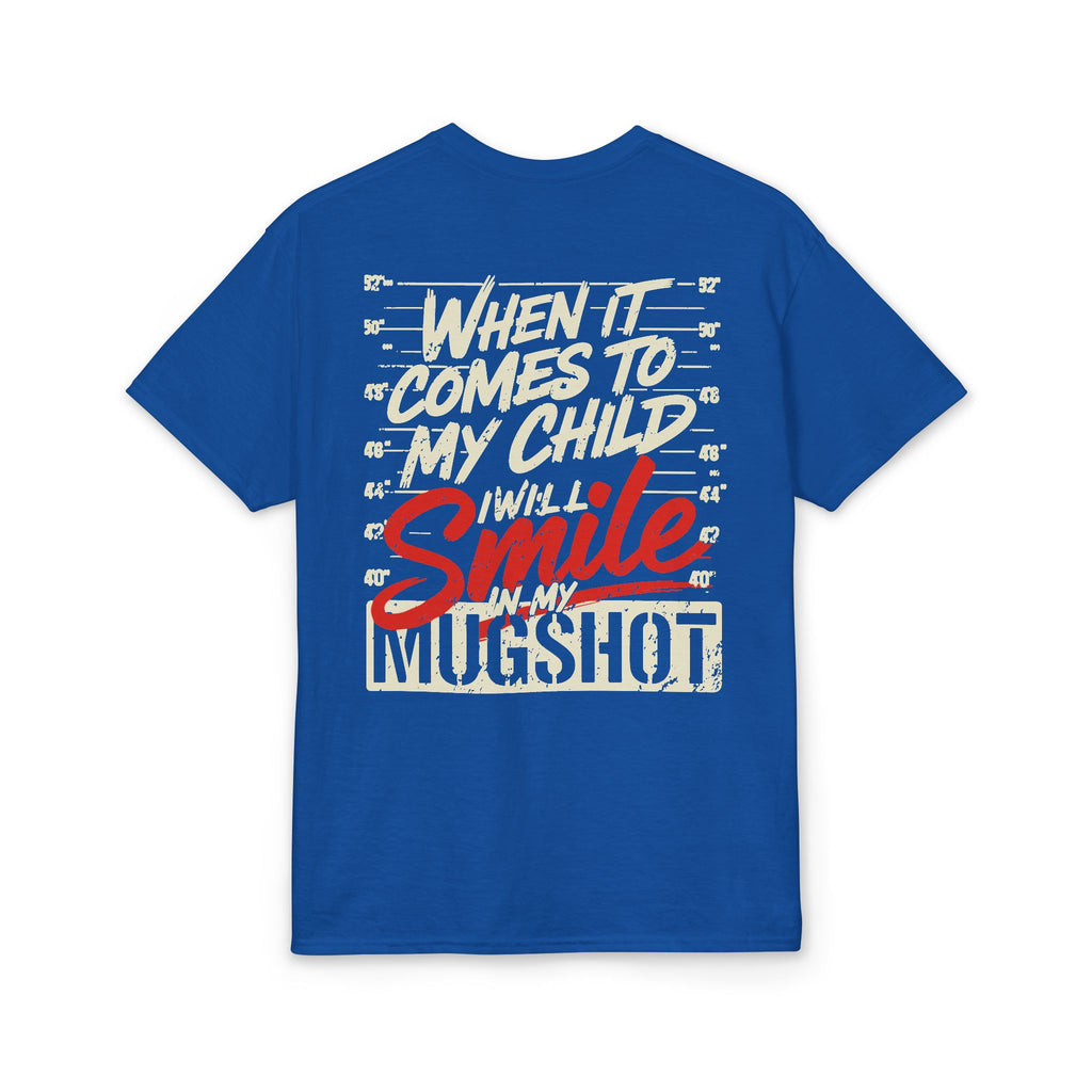 Smiley Drip T-Shirt — 'When It Comes To My Child Smile' Graphic Tee