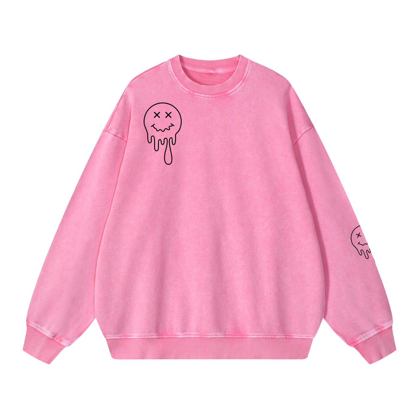 Snow Washed Oversized Sweatshirt