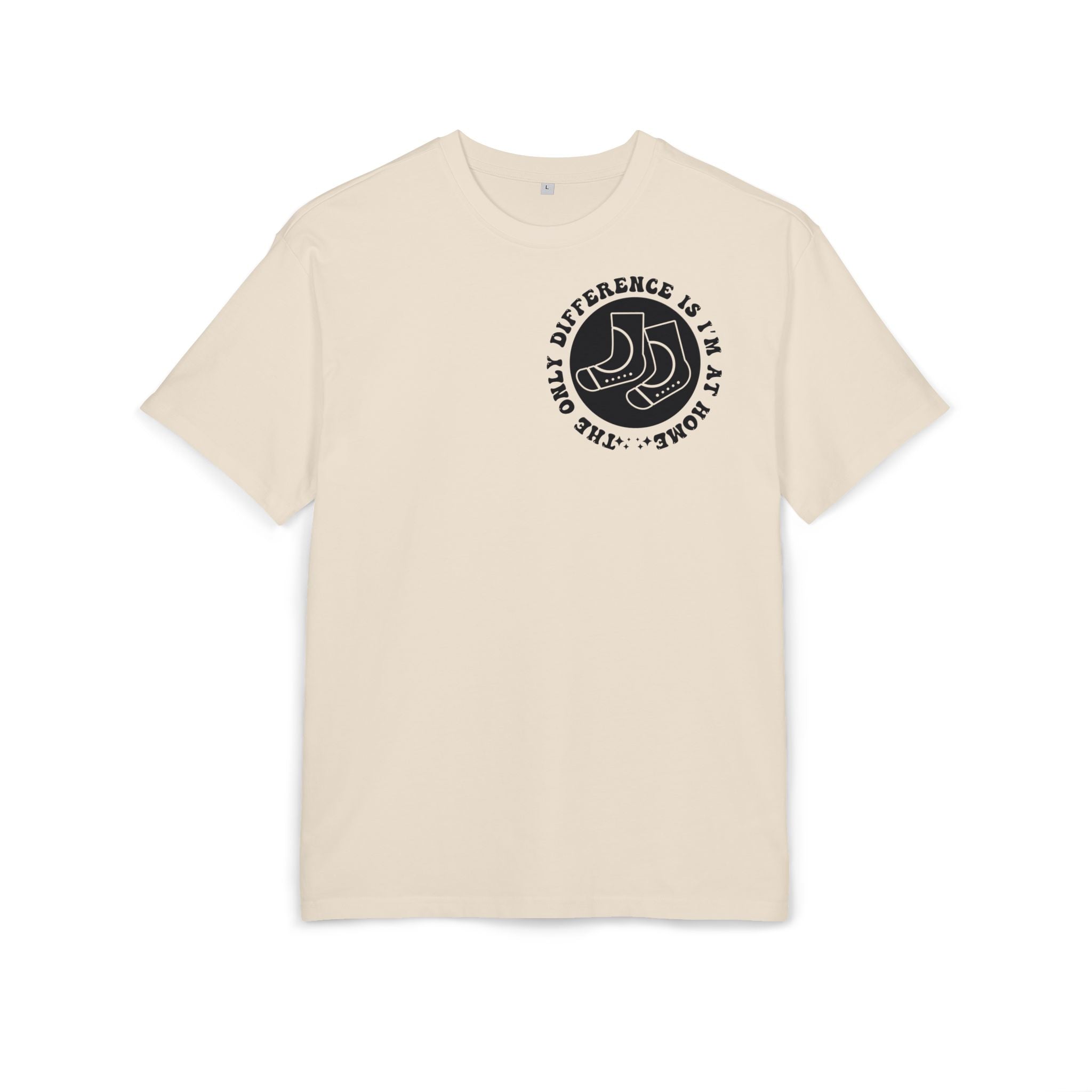 Oversized Graphic Tee — “Please Don’t Argue With Me…Patient” Retro Psychedelic Quote