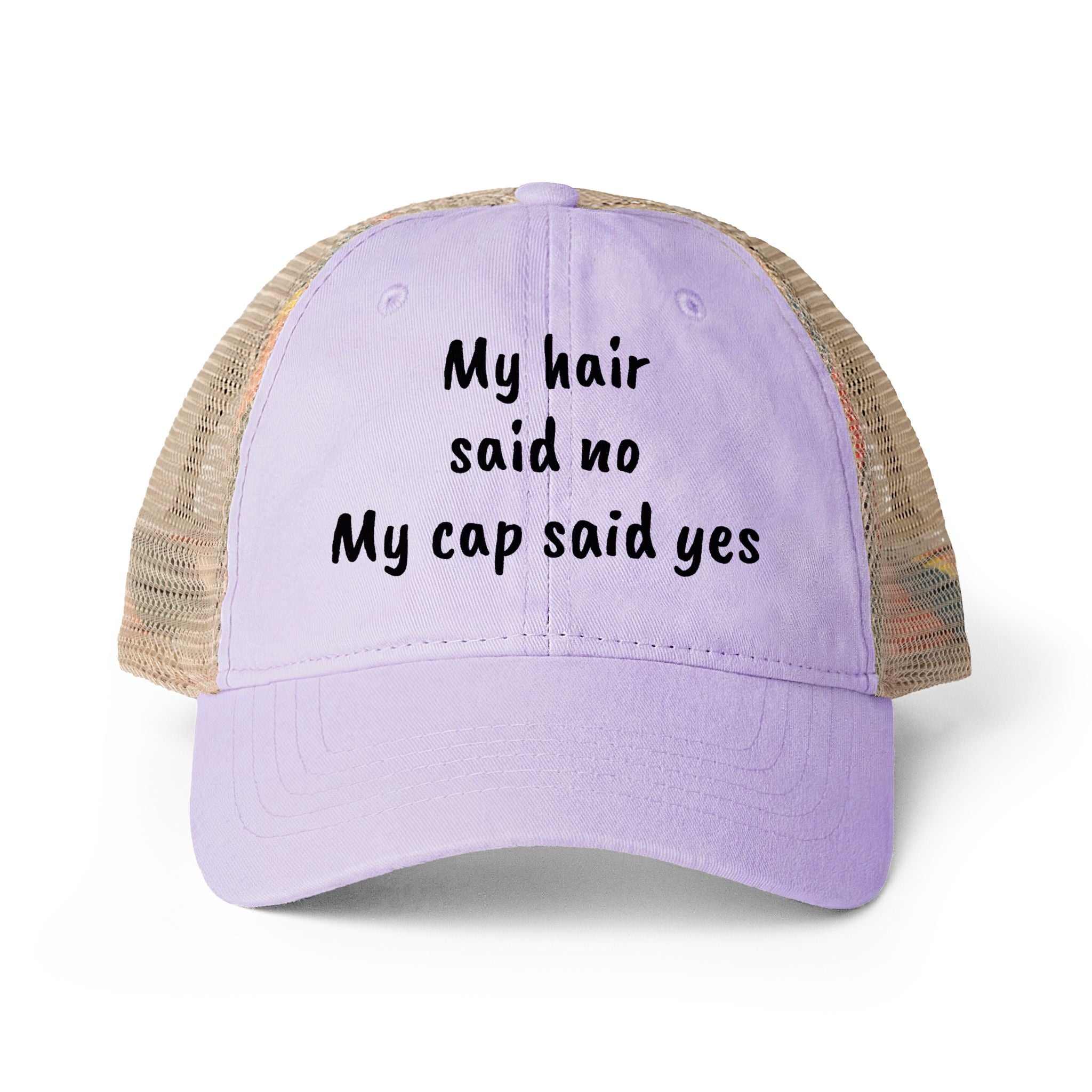Women's Washed Mesh-Back Cap