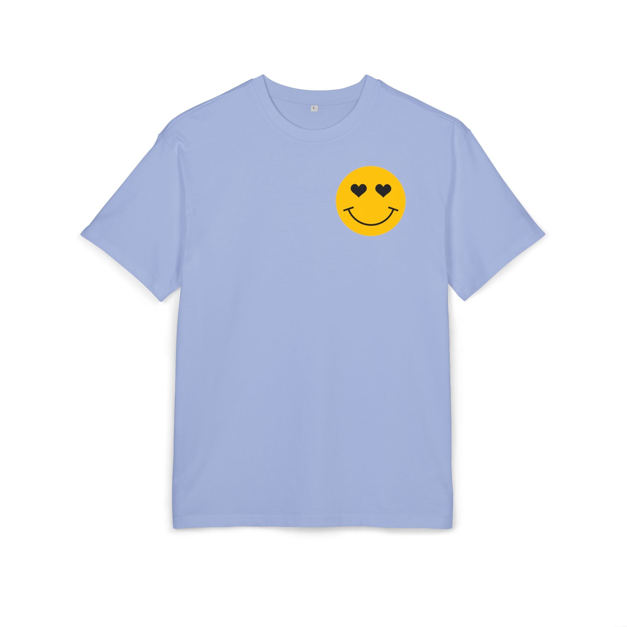 Adulting Is A Scam Oversized Tee — Heart-Eyes Smiley Graphic