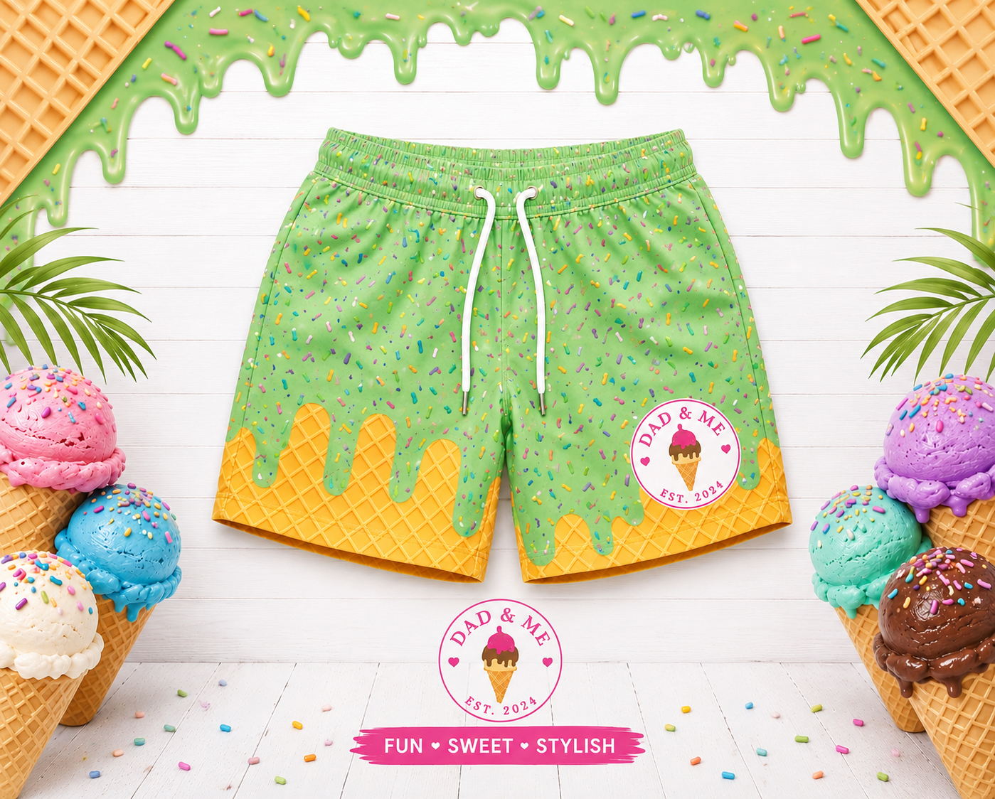 Preorder Waffle Shorts – Kids & Adults