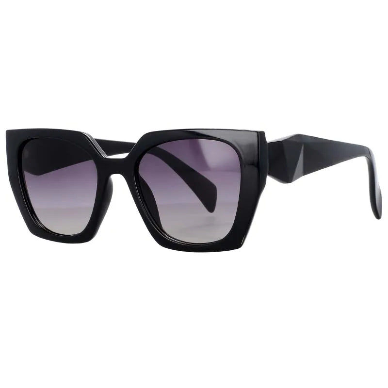53222 Women Luxury Brand Design Sunglasses Square Men Fashion Shades Tea Eyeglasses Uv400 Vintage Glasses