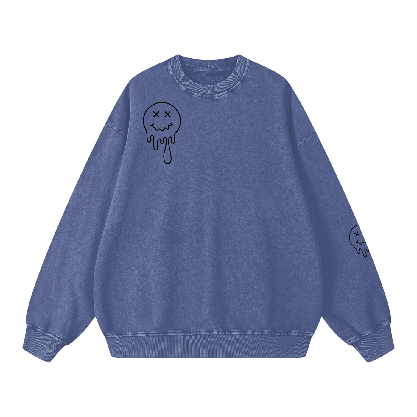 Snow Washed Oversized Sweatshirt