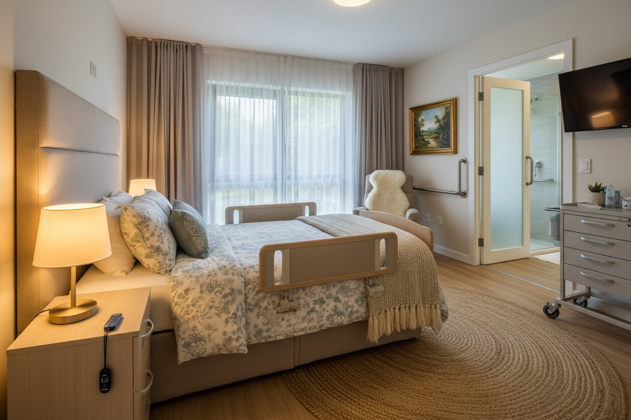 Group Home Healthcare Bedroom