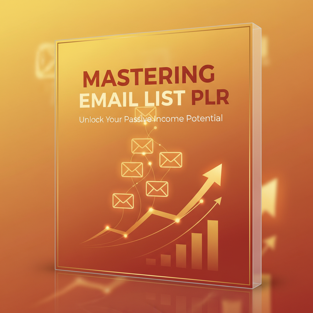 Mastering Email List PLR product image